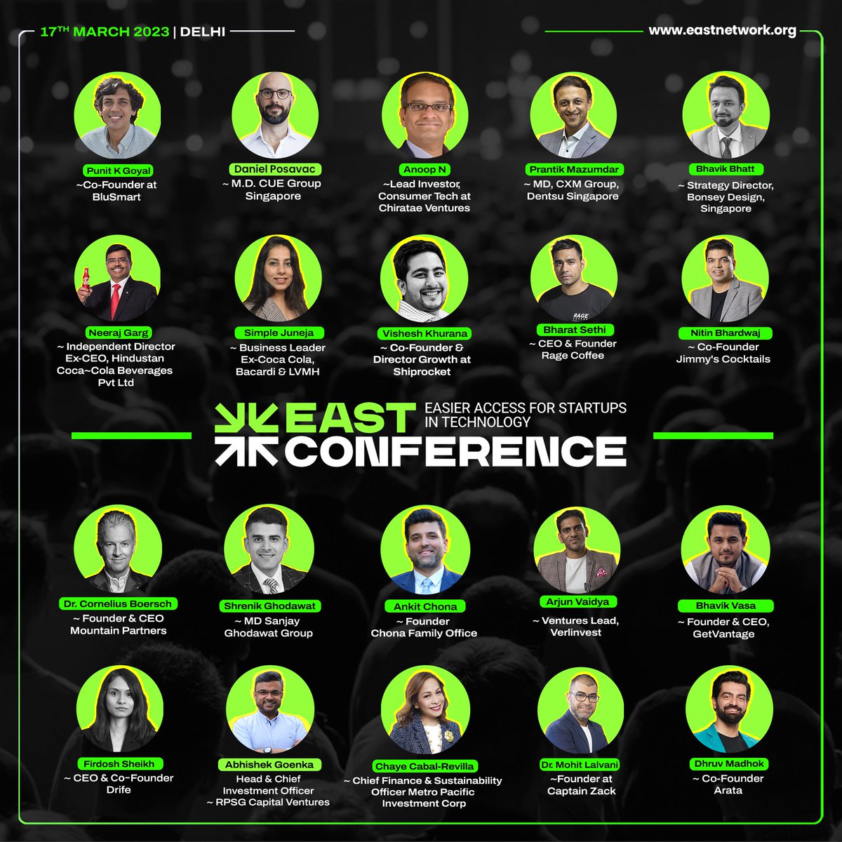 EASTNetworkhq's tweet photo. EAST Conference is only Three days away and our speakers, cannot wait to meet you there. 
Go to https://t.co/WslXavcRPG and buy your early-bird pass
Or hit the link below - 
https://t.co/46jysgQIwd https://t.co/Hykc9tX2h2