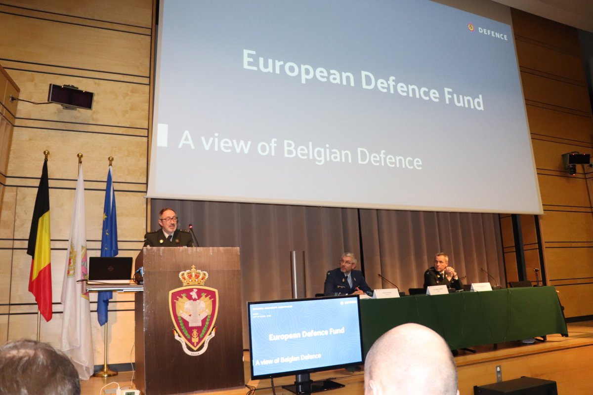 RHID_IRSD_KHID's tweet photo. On Friday 10 March, the FPS Economy organised, in collaboration with the Belgian Defence, its EDF (European Defence Fund) National Info Day. The event took place on the campus of the Royal Military Academy, under the aegis of the Royal Higher Institute for Defence.
#RHID https://t.co/cyCSwZsIZ2