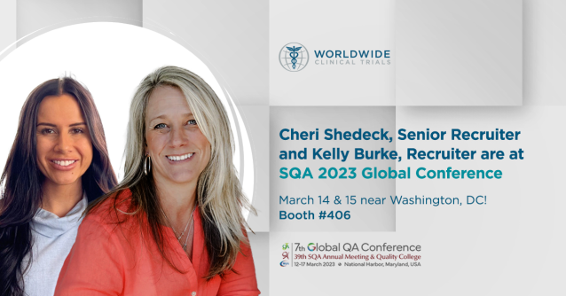 lundle17's tweet image. We are thrilled to be exhibiting at the Global Society of Quality Assurance Conference! Come visit us at Booth 406, March 14th &amp;amp; 15th! We look forward to meeting you there! #GQAC #SQA2023 @WorldwideTrials #QualityAssurance bit.ly/3TbfPE9