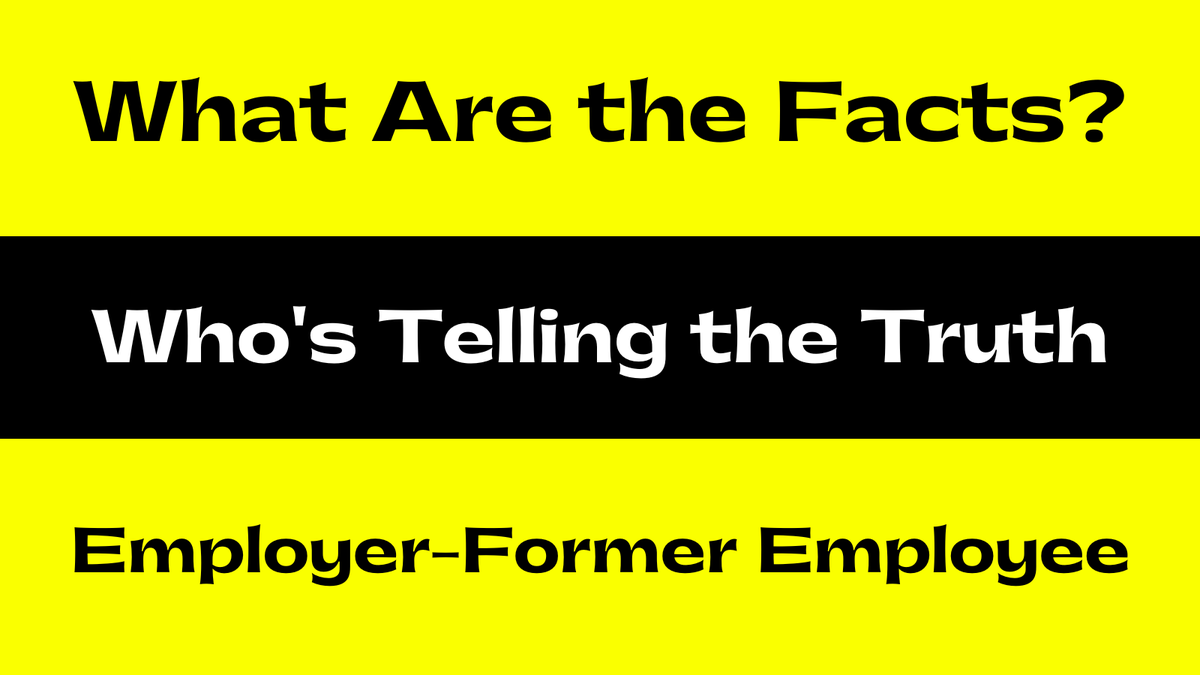 ReputationIntel's tweet image. Accused of a Felony by Your Employer

The employee files a defamation case -- who's being truthful?

reputation.substack.com/p/accused-of-a…

#employeeemployerconflict #workplacedefamation #careerdefamation