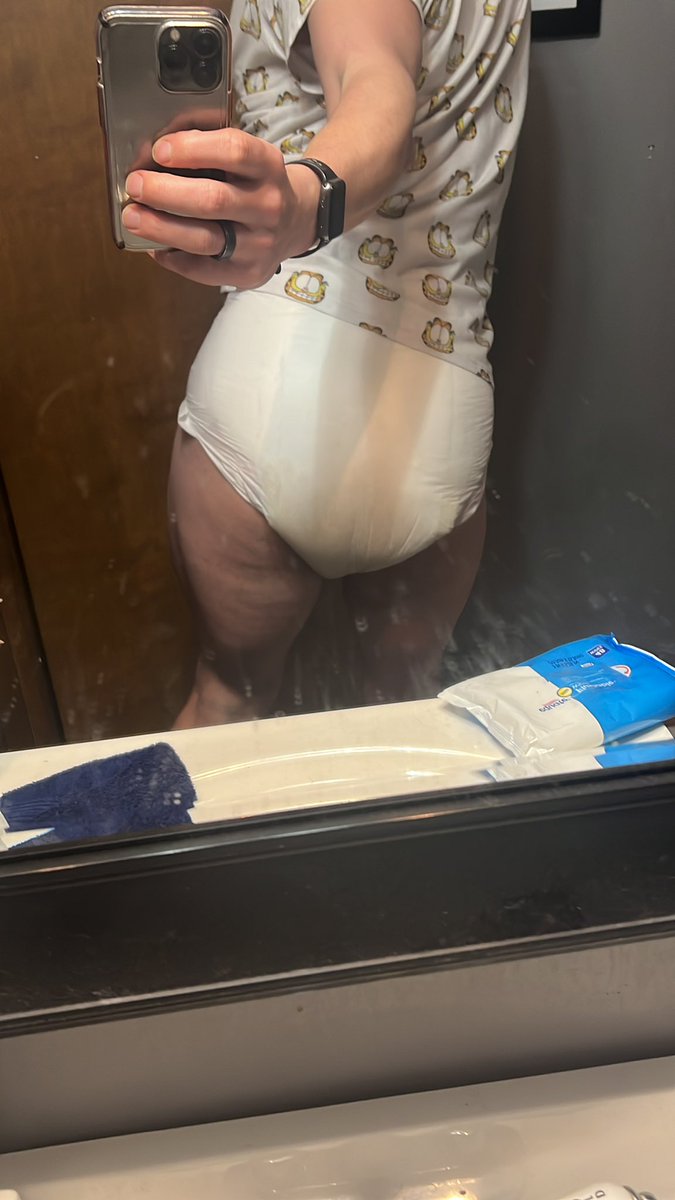 Diaperboyy30's tweet photo. Well, I leaked heavily last night… I guess I need thicker diapers for bed…. https://t.co/WQr8qqtdvX