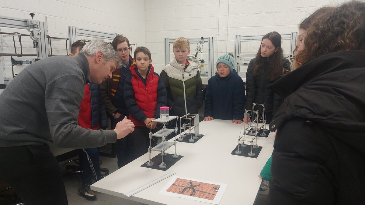 We had a great time last Friday showing students from Gaelscoil Dara and Calasanctius (Oranmore) the kind of things that #civilengineers do. All part of <a href="/EngineerIreland/">Engineers Ireland</a> #STEPSengineersweek #engineersweek <a href="/ATU_SLO_GM/">ATU Schools Liaison Office Galway-Mayo</a>