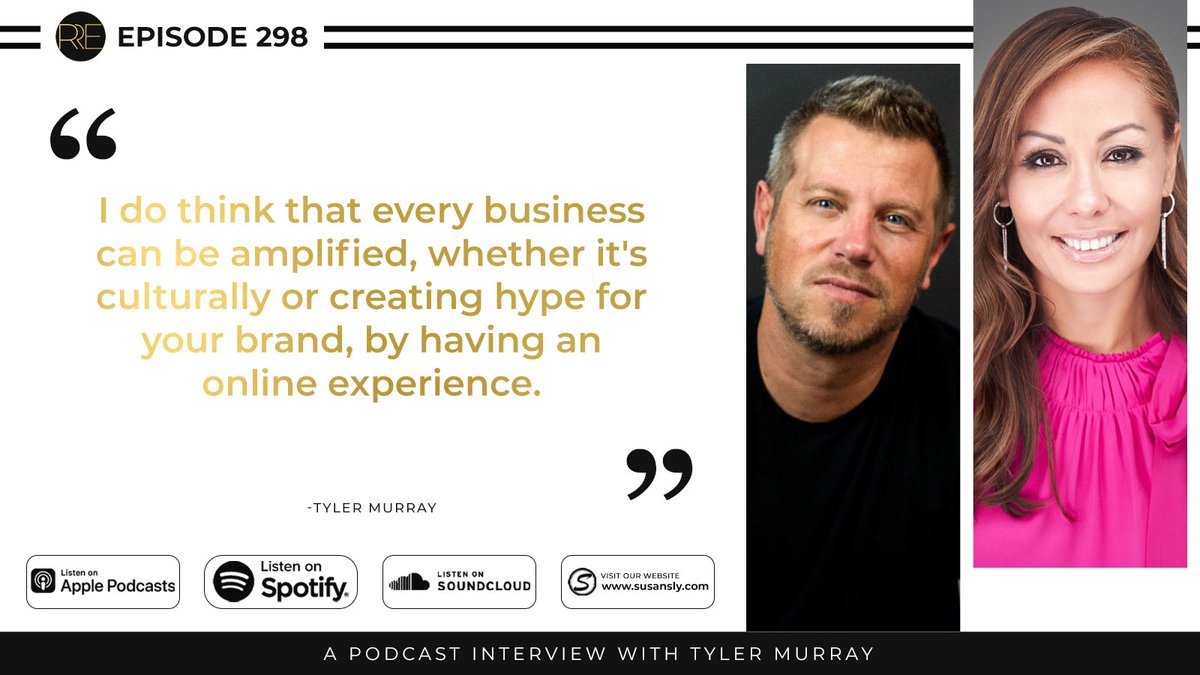 We love a good meeting of the minds when we hear one. 
Check out @SusanSlyLive x Ghost co-founder Tyler Murray's sitdown on the @rawandrealentr1 podcast to learn about the power of video in ecommerce.   
hubs.la/Q01GyJkp0

#entrepreneurship #liveshopping #livecommerce