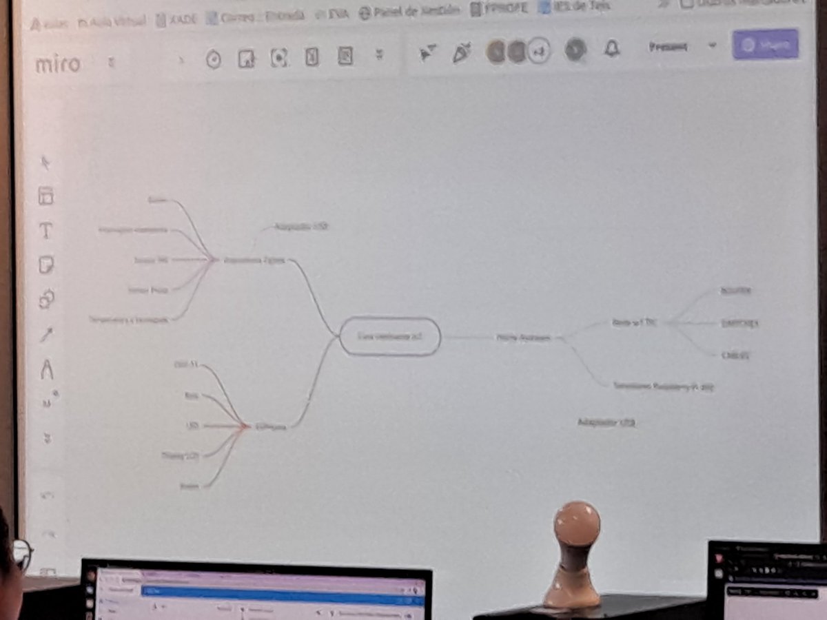 Hoxe no <a href="/iesteis/">IES Teis</a> o alumnado de 2° Bac e o seu profe <a href="/biober/">bernardo alvarez</a> ensináronnos ao grupo de 1°Daw o seu proxecto iOT con Home Assistant e as súas posibilidades. Gracias está xenial o voso traballo