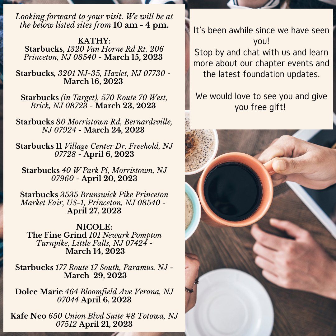 CFF New Jersey Chapter tweet media