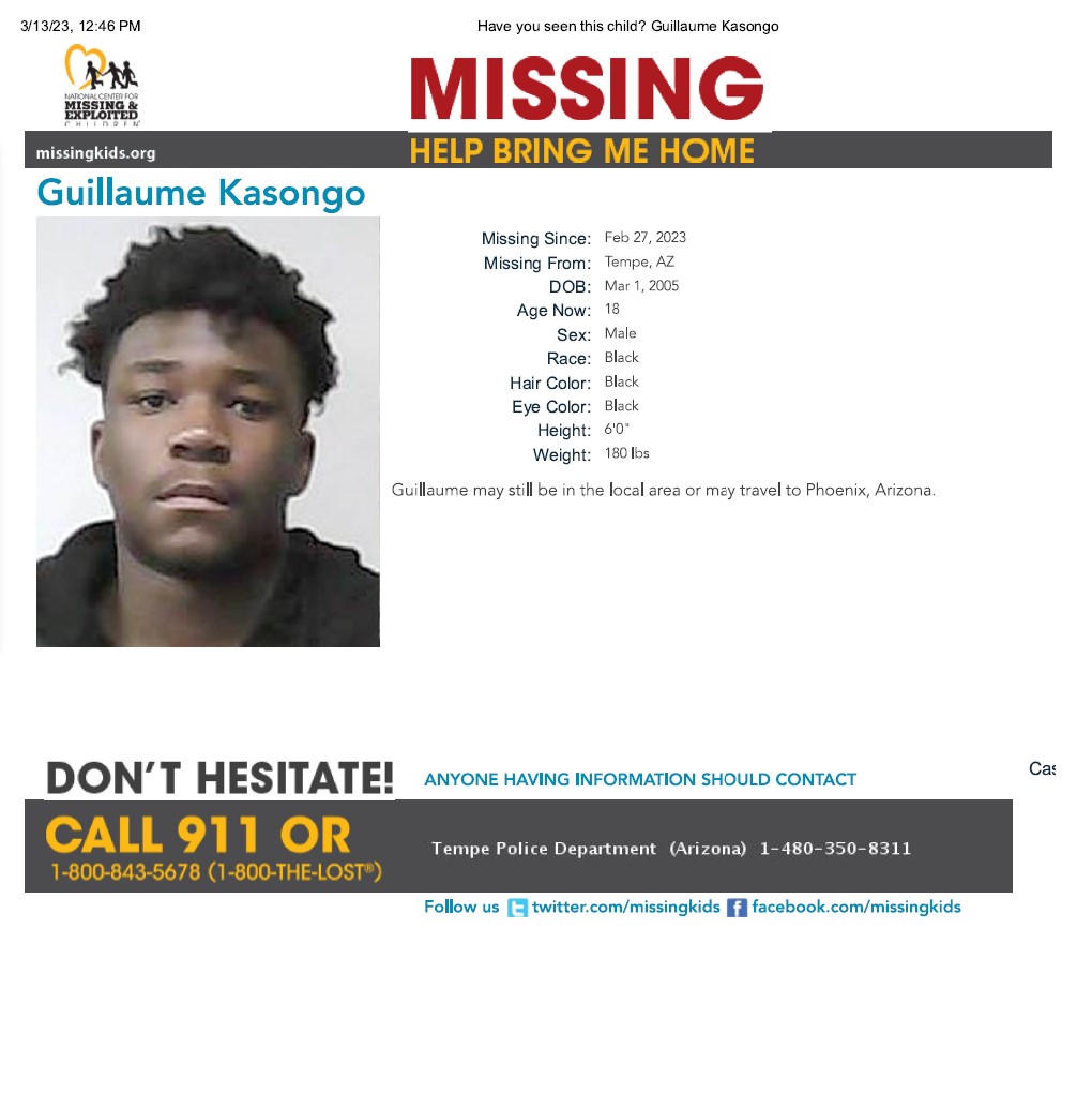 Tempe Police Department on Twitter "Any information would be appreciated!"