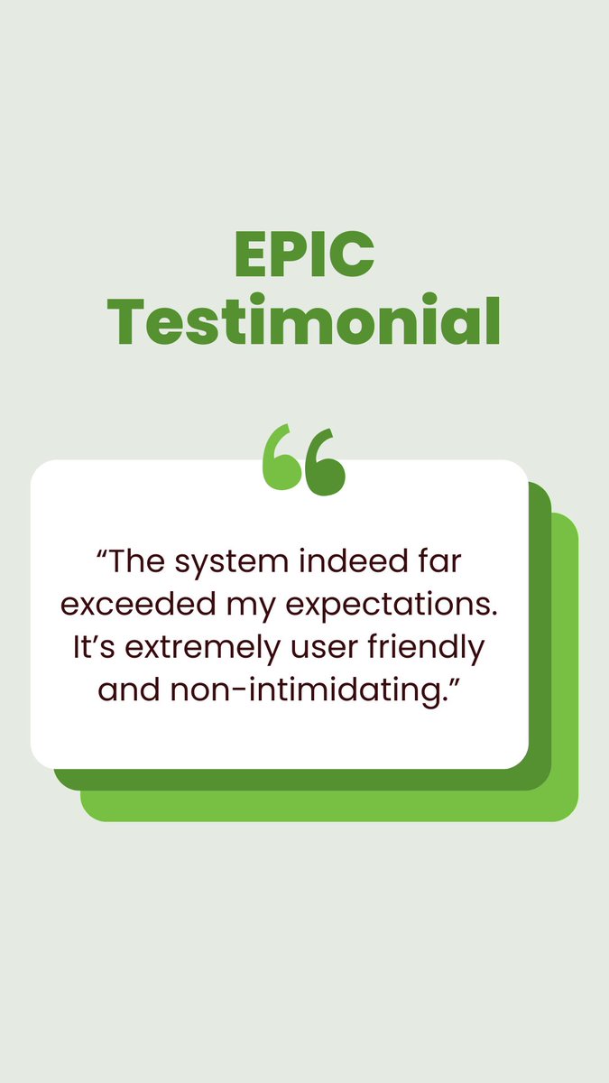 AudioEnhancemnt's tweet image. #EPICSystem #AudioEnhancement