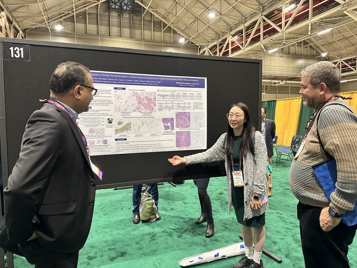 Luis Z. Blanco Jr., MD (he/him) 🔬 (@luisblancojrmd) on Twitter photo <a href="/NU_Pathology/">Northwestern Pathology</a> ⭐️ fellow <a href="/lucy_fu/">Lucy Fu MD MSc</a> , PGY3 <a href="/FeliPathMD/">Chris Felicelli</a> , and post doc Rouji presenting stellar work at #USCAP Monday PM Poster Session. Come by and say hello to learn more! #PurplePath <a href="/TheUSCAP/">USCAP</a> <a href="/DanielJBrat/">Daniel Brat, MD, PhD</a> <a href="/NayarRitu/">Ritu Nayar, MD</a> <a href="/bonnie_choy/">Bonnie Choy, MD</a> @novo_pathology <a href="/InduAgarwal9/">Indu Agarwal</a> <a href="/NU_Pathology/">Northwestern Pathology</a> ⭐️ fellow <a href="/lucy_fu/">Lucy Fu MD MSc</a> , PGY3 <a href="/FeliPathMD/">Chris Felicelli</a> , and post doc Rouji presenting stellar work at #USCAP Monday PM Poster Session. Come by and say hello to learn more! #PurplePath <a href="/TheUSCAP/">USCAP</a> <a href="/DanielJBrat/">Daniel Brat, MD, PhD</a> <a href="/NayarRitu/">Ritu Nayar, MD</a> <a href="/bonnie_choy/">Bonnie Choy, MD</a> @novo_pathology <a href="/InduAgarwal9/">Indu Agarwal</a>