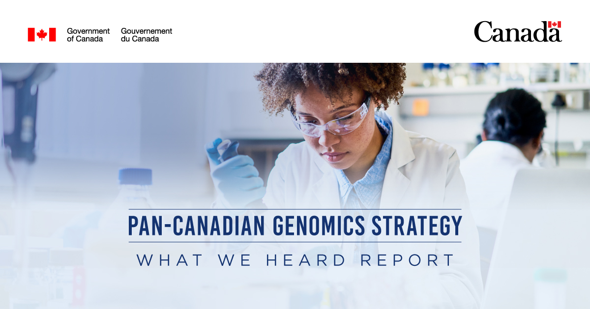 Great to see this report published - an important step in advancing genomics in Canada. It notes that the country has a strong foundation to build on, including the work of the OICR-supported @GA4GH. 