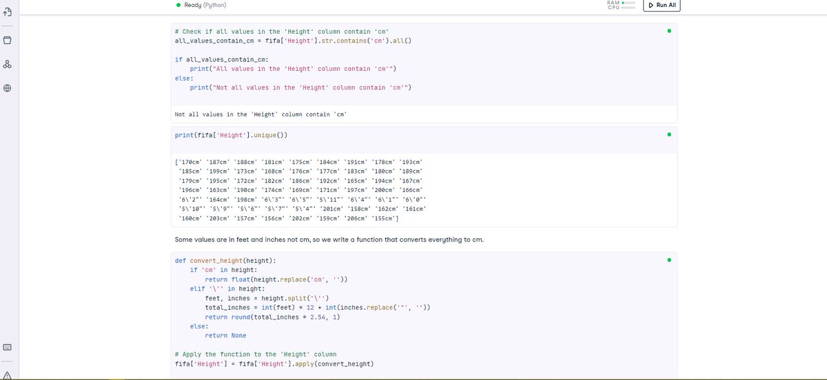 _Oladele_'s tweet image. Whew! I finally finished cleaning this dataset. That FIFA dataset was the messiest data I've ever dealt with  since I started learning and it truly tested my knowledge😭. But 4 days later, I can say I'm done.
Big thanks to @PromiseNonso_ for setting this up #DataCleaningchallenge