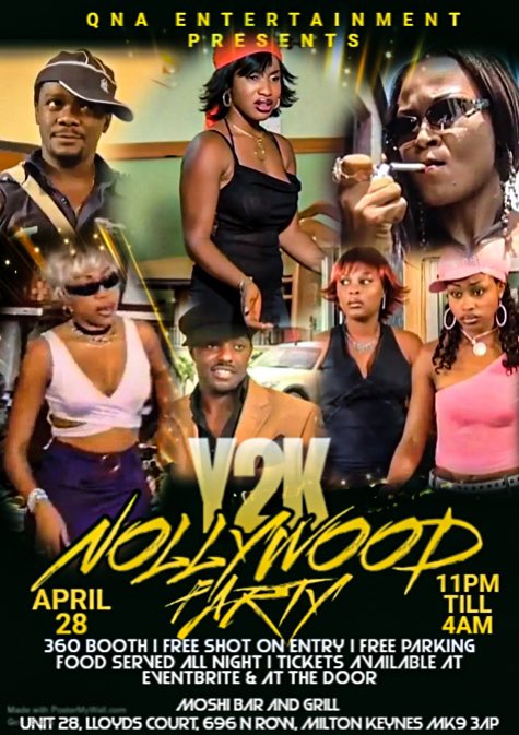 QueenLatoyahh's tweet image. Ladies we’ve got you! We’re currently giving away 30 free tickets for the Nollywood Y2K party 🤪 Grab yours before it sells out!!! 😎  #Nollywoodparty #Y2K #MiltonKeynes            #Afrobeats 
eventbrite.com/e/y2k-nollywoo…