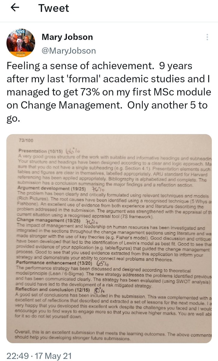 Mary Jobson tweet media