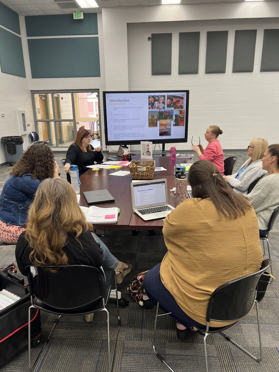 #ECSPLC Amplify supporting 5th grade teachers with planning and modeling all week