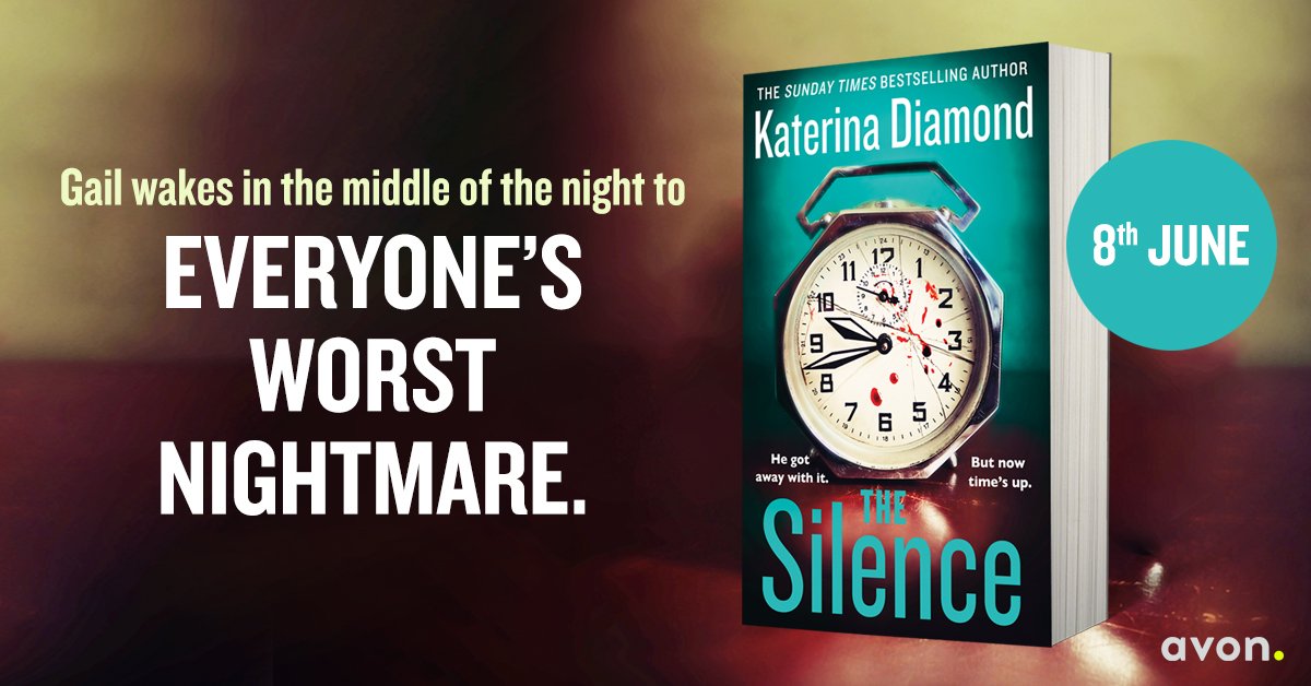 🚨COVER REVEAL🚨

Excited to reveal the awesome new cover of #TheSilence by Katerina Diamond
@TheVenomousPen 

This sounds fabulous - check out the blurb in the comments.

Out on 8th June from @AvonBooksUK 

#BookTwitter #booktwt #bookbloggers