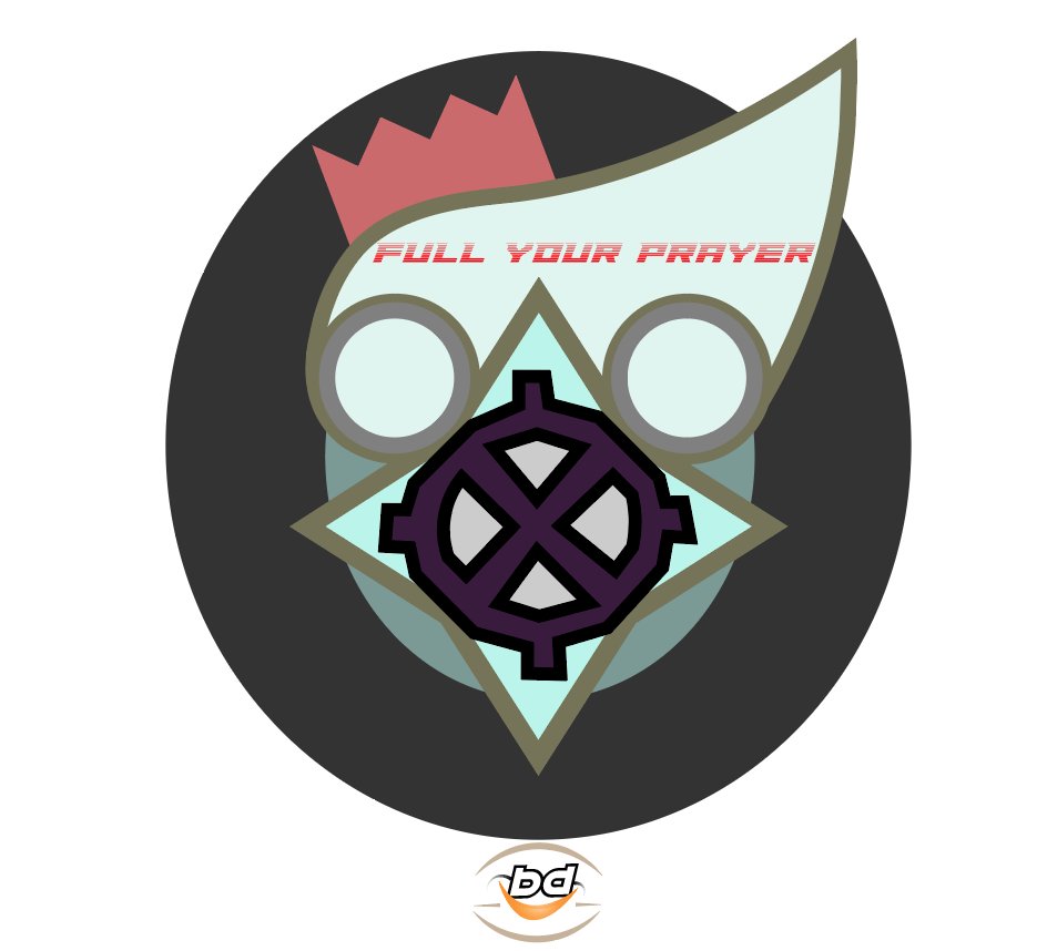 batuhawk's tweet image. I made a logo design with mixed content🧙