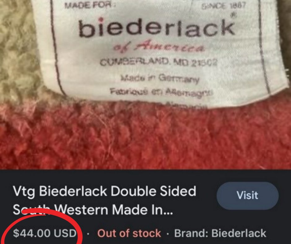 donateamiracle's tweet photo. Biederlack of America blanket, Made in the USA  $20 firm 

#donateamiracle #donateamiraclethrift #outhriftshop #normanthrift #thriftshop #thriftstore #boomersooner #shopnorman #normanok #normanoklahoma #oklahoma #okies #keepitlocal #keepitlocalok #shoplocal https://t.co/sUdMcRV6e0