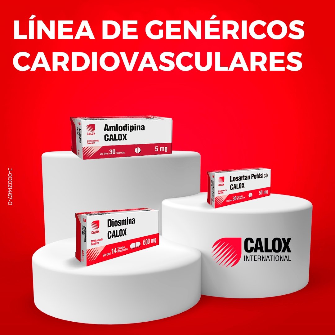 CaloxVenezuela's tweet photo. En Calox contamos con una amplia variedad de productos genéricos para tu tratamiento cardiovascular. Para más información consulta con tu médico de confianza.
Conoce los detalles de cada uno de estos medicamentos y apuéstale lo mejor a tu salud.💊❣️
#Calox #CaloxVenezuela https://t.co/JXYDEBjy6o