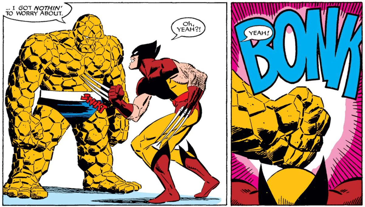 MarvelDailyArt's tweet photo. The battle between the Fantastic Four and the X-Men is not as exciting as you might expect. #marvel #ffvsxmen https://t.co/mFKqeCkRFd