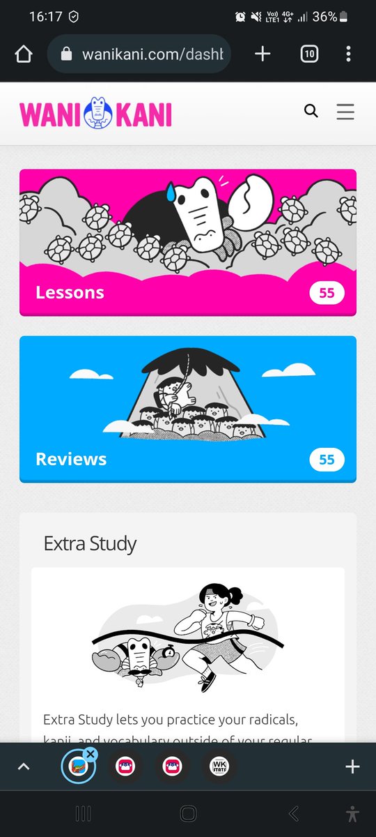 Perfectly balanced, as all things should be.

<a href="/WaniKaniApp/">WaniKani</a>