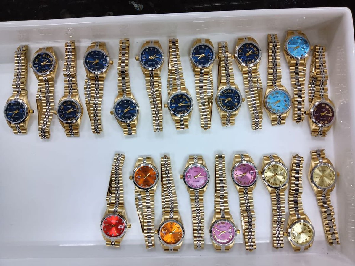 Hey_Alexxxxa's tweet photo. Available in a variety of colors, both for men and women, 21Karat Luxury Gold Geneve Wristwatches.
Price: N47,500 per Gram.

Location:Abuja,Nigeria https://t.co/p856T2oxc6