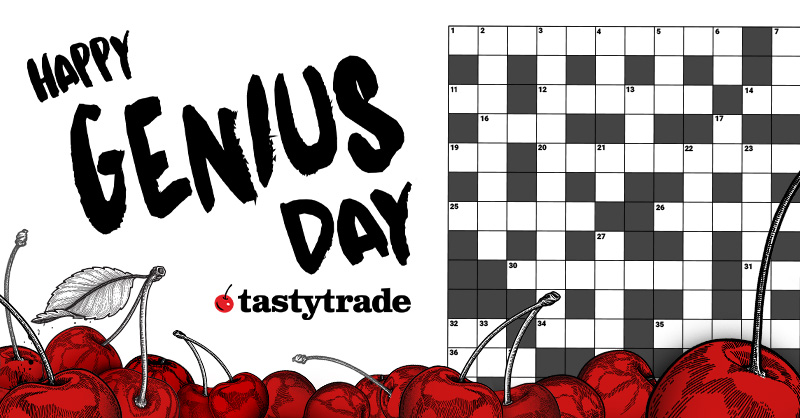 tastytrade's tweet photo. Happy #NationalGeniusDay! Think your fills are the fastest? Share your finish time with us. 🍒
