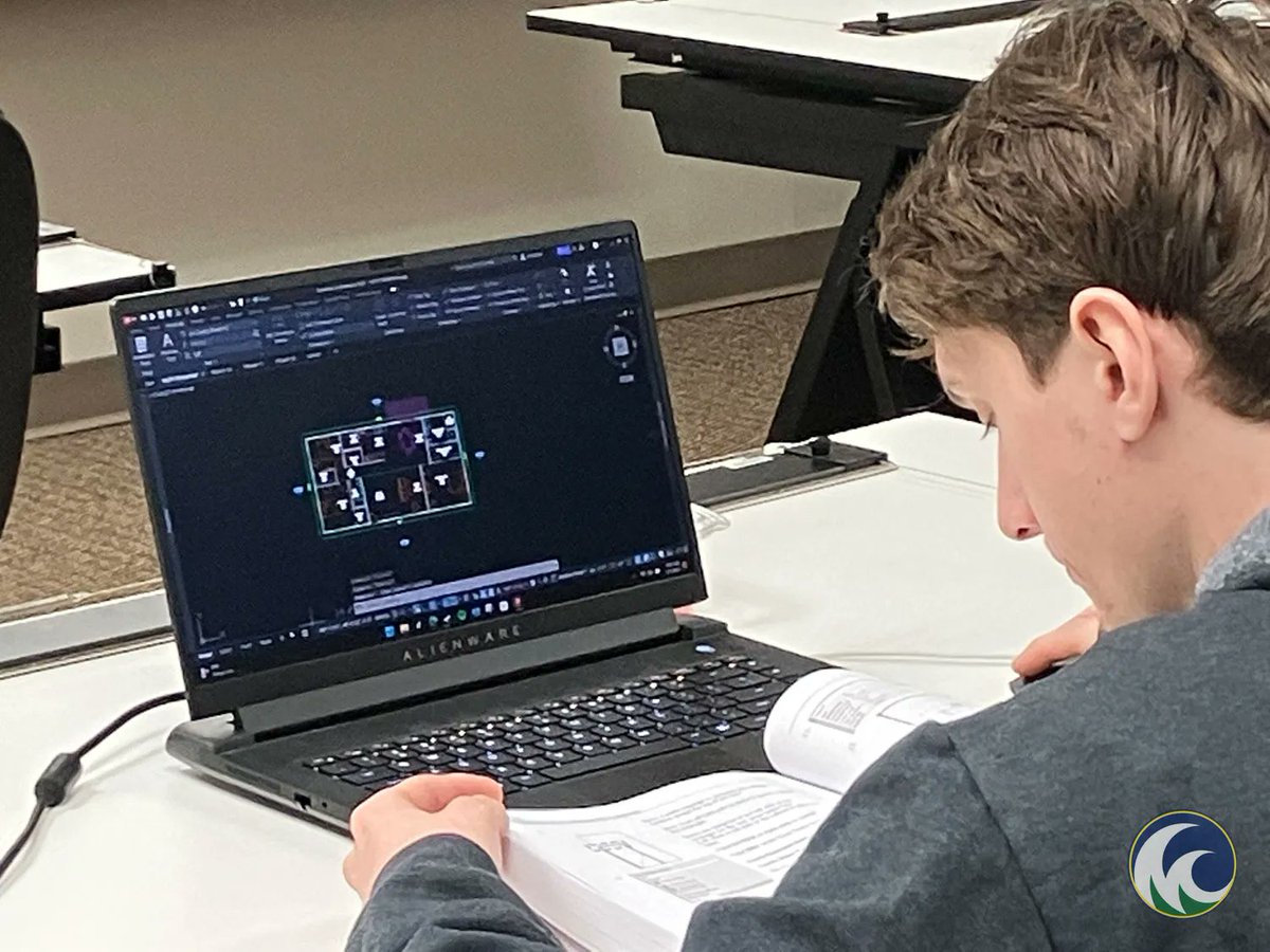 MStateCollege's tweet photo. Just another day in the Detroit Lakes Architectural Drafting &amp; Design program.  Take another student's ideas &amp; create a concept home in a timed event.  No problem!  

Peyton Cole accepted the challenge...and nailed it!

https://t.co/pf2w4BE09U https://t.co/HZ2dmMF3qe