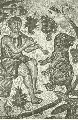 Learn_Recorder's tweet image. Man Playing the Flute to his Dog (ca 567), floor mosaic, Beth or Beit She’an (as Beit Shean), Israel: Monastery of Lady Mary. 
#recorder #art  #antiquity #earlymusic #LearnRecorderOnline #BAROQUE #Israel #renaissance #middleages