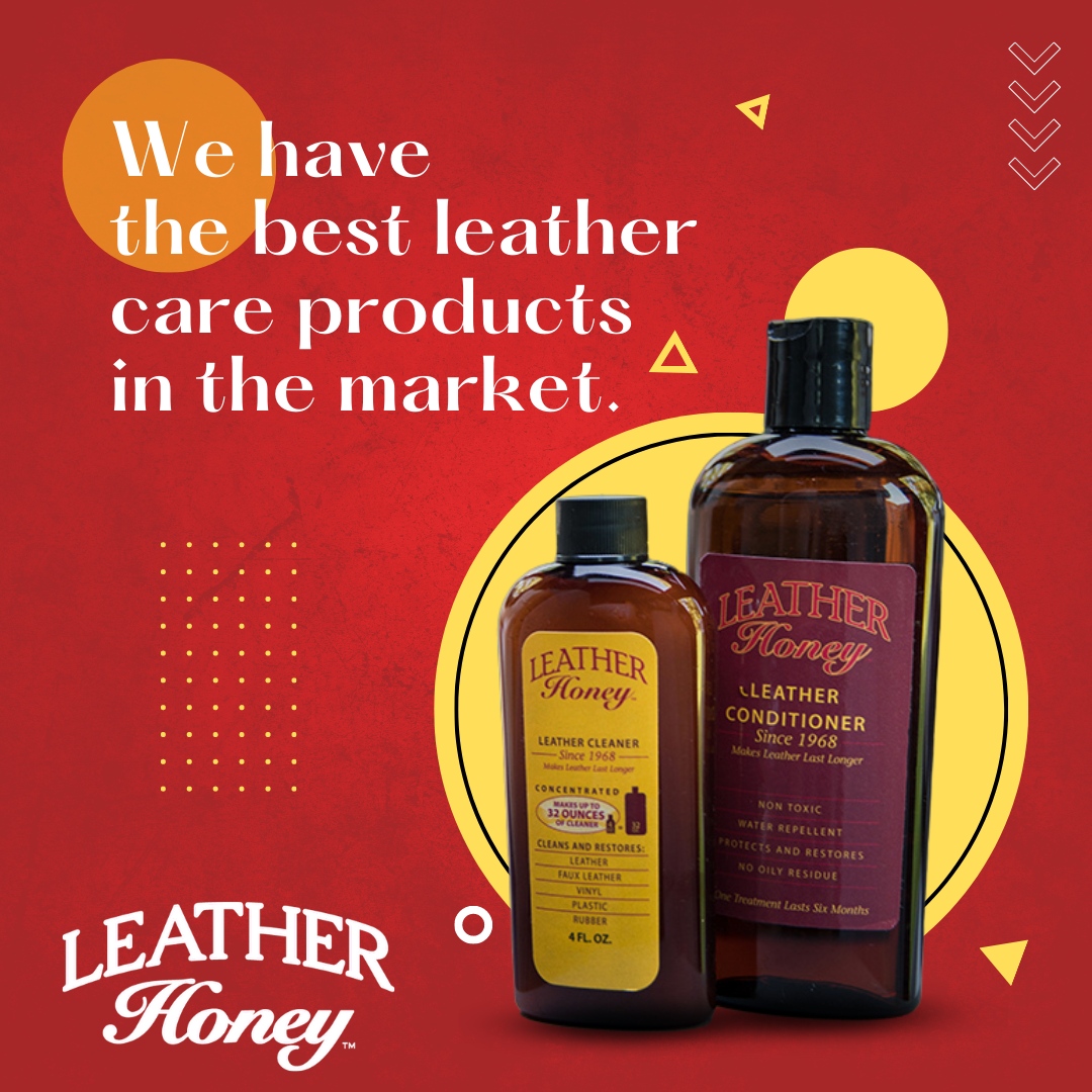 Leather Honey has the best leather care products in the market.

Order Leather Honey now and watch your leather transform right before your eyes! 👀

LeatherHoney.com

#leatherhoney #leathercleaner #leatherconditioner #leathercare #leatherlovers #amazonbestseller #prove...