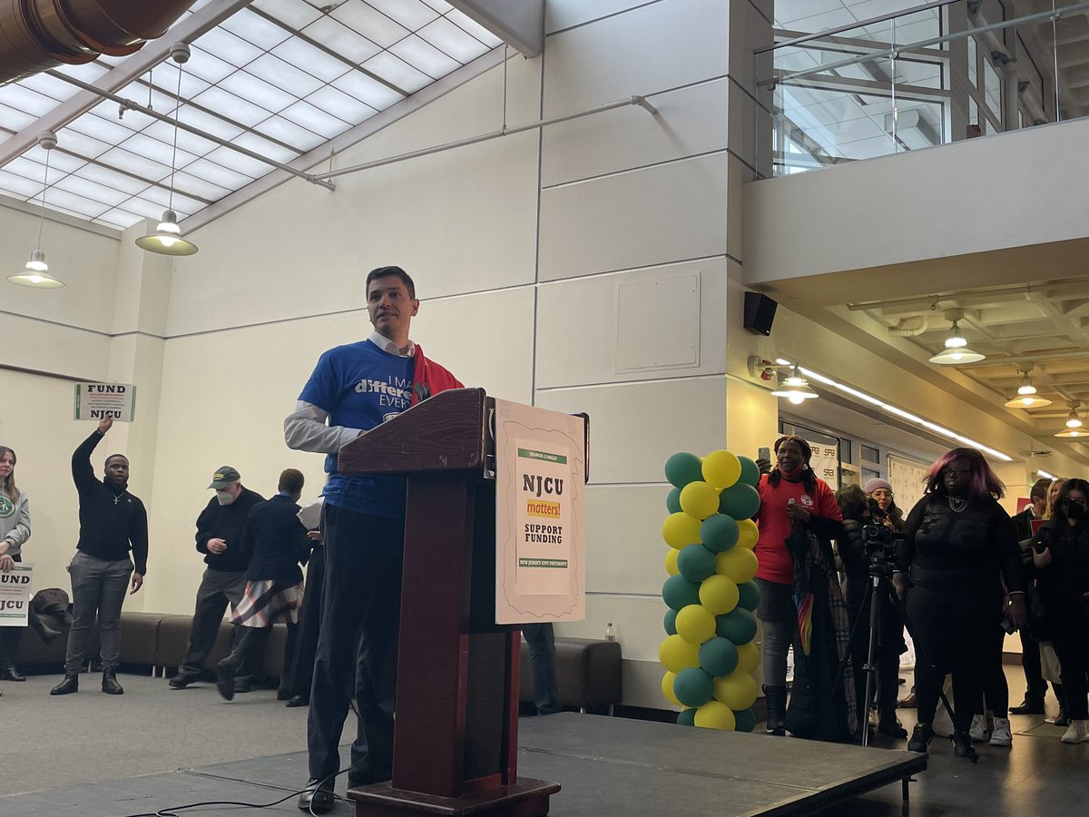 .<a href="/NJCUPresident/">Andrés Acebo</a> Andrés Acebo: NJCU graduates educated me, nursed me, &amp; protected me. I’m the son of immigrants. Every day on campus I see my story reflected back at me. I will never have a greater privilege or honor than serving NJCU at this point. #FundNJCU <a href="/aftlocal1839/">NJCU AFT Local 1839</a> @aftnj
