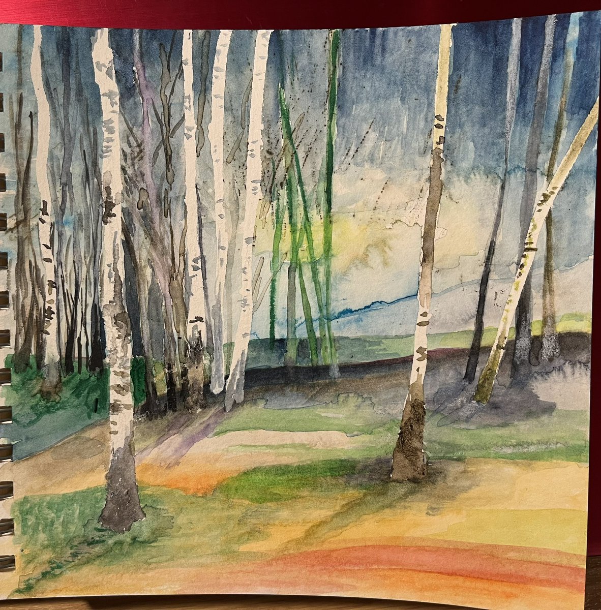 Arbeit ausgedruckt, zur Entladung Bild gemalt. Jetzt ist alles wieder besser.