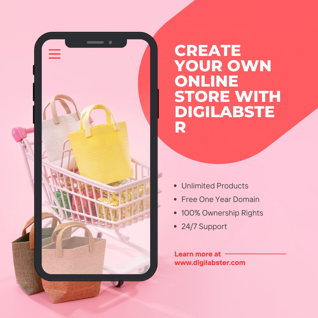 digilabster's tweet image. Ready to take your business online and start selling? Our expert team creates custom e-commerce websites with easy-to-use interfaces, secure payment options, and stunning designs that showcase your brand.  #ecommerce #onlinestore #webdesign #digitalmarketing #SEO #DigiLabter