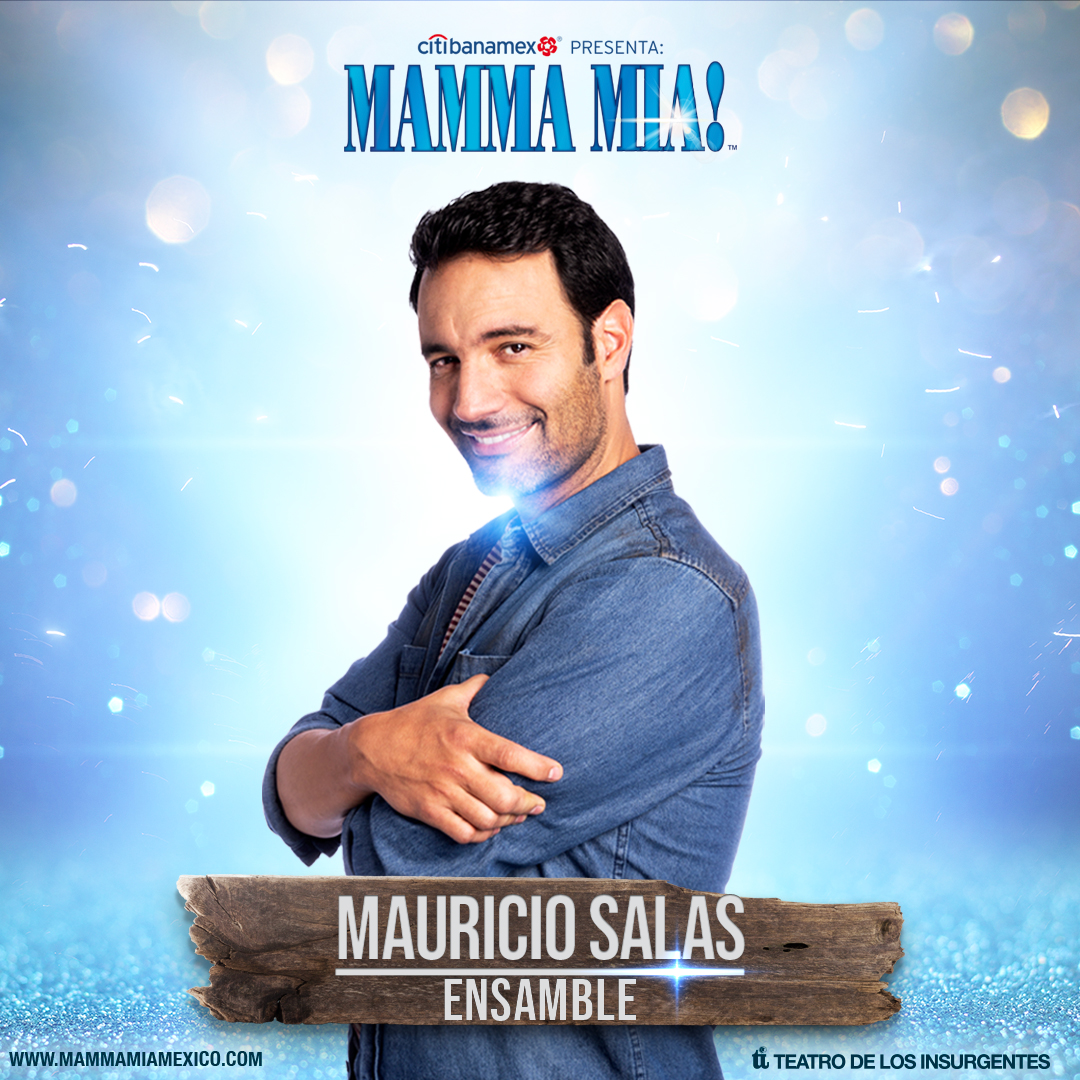 ⭐️Mauricio Salas ⭐️es parte de nuestro increíble ensamble, dando vida al Teatro Insurgentes con su talento vocal y de baile. ✨ #MammaMia #MammaMiaElMusical #TuTeatroDeLosInsurgentes #Musical #Teatro #México #Broadway