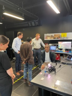 Thank you @MonteMcNaughton @DeepakAnandMPP & MPP Jess Dixon for visiting MIX to see the incredible technology being built in @CityKitchener by MIX companies @intellijoint @FluidAIMedical @vena_medical @Join_Bloom @SparxConnect @HyivyHealth @cobionix