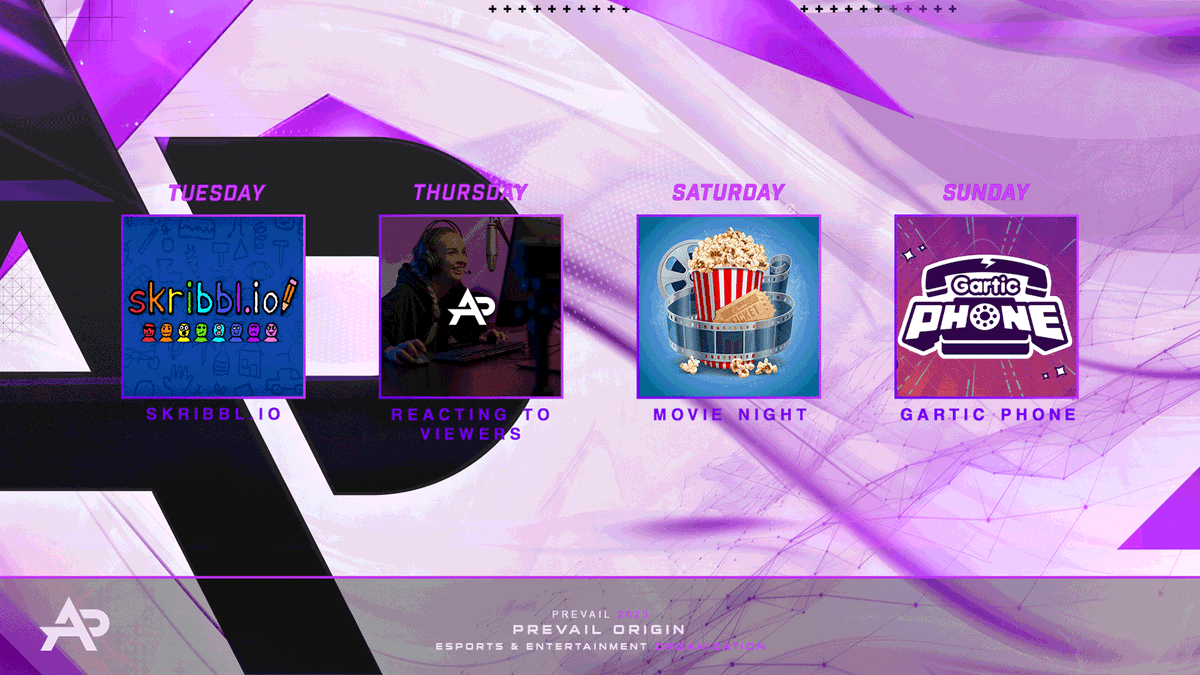 PrevailUpdates's tweet image. Prevail's Event Schedule for March! 🗓

🔗 - discord.gg/GjuKBdc8