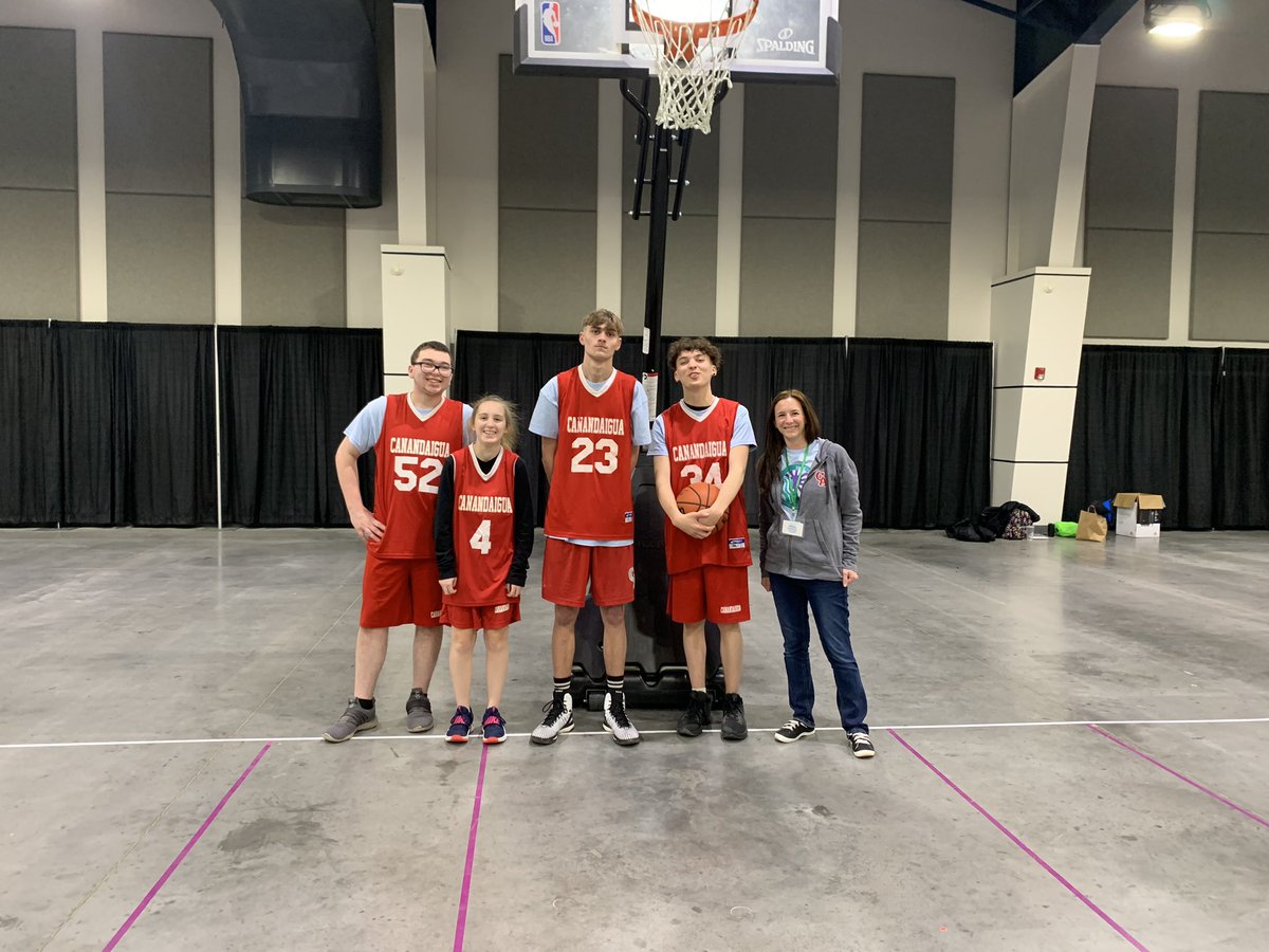 The trip may have been cut short but we still got to see an awesome unified game and a walk to the falls. (@cabusinessbrave career math students making a nice appearance!) #nysclsa2023 #CanandaiguaProud