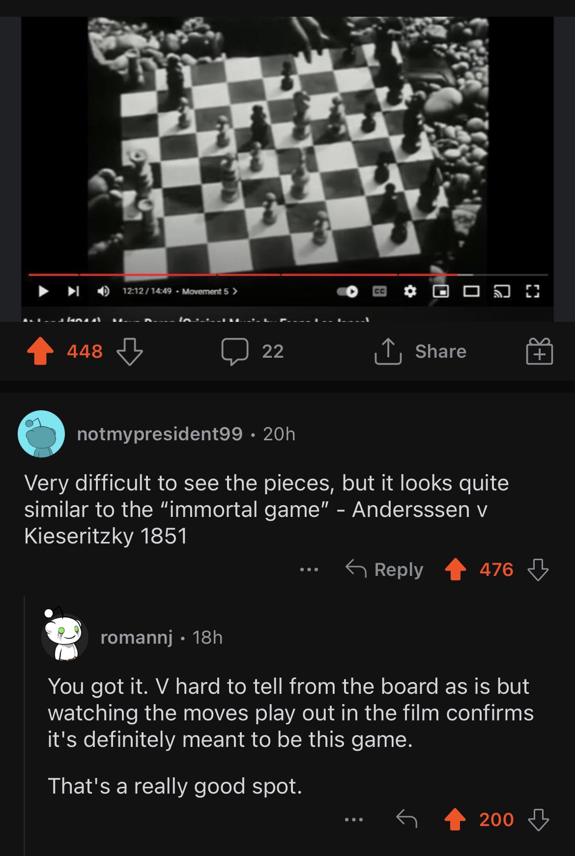 Joseph Elliott on X: The chess reddit is currently talking about Maya  Deren's film At Land, which is something I never would have expected, and  yet is going exactly how I'd have