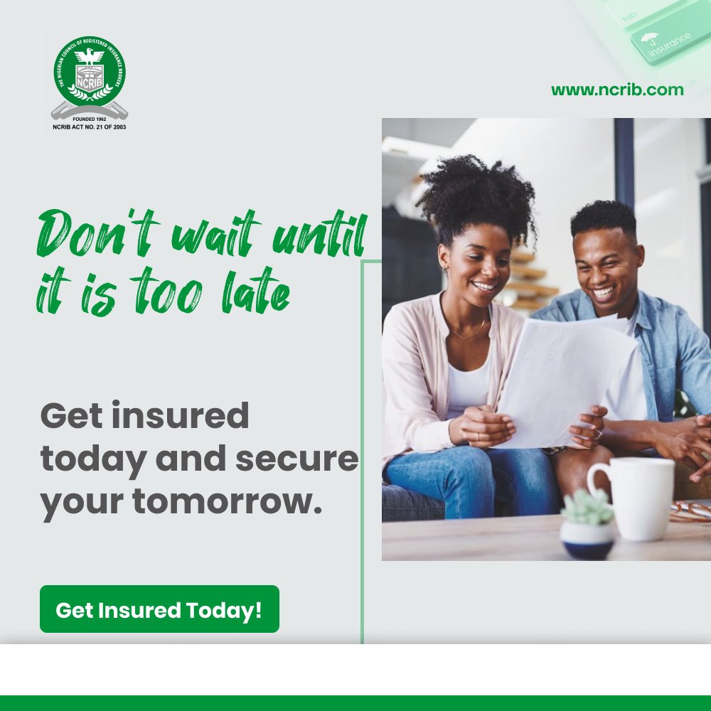 Get insured today… Secure your future. #insuranceinnigeria #insurance #nigeria #nigeriainsurance #nigeriandigitalmarketer #globalbrand