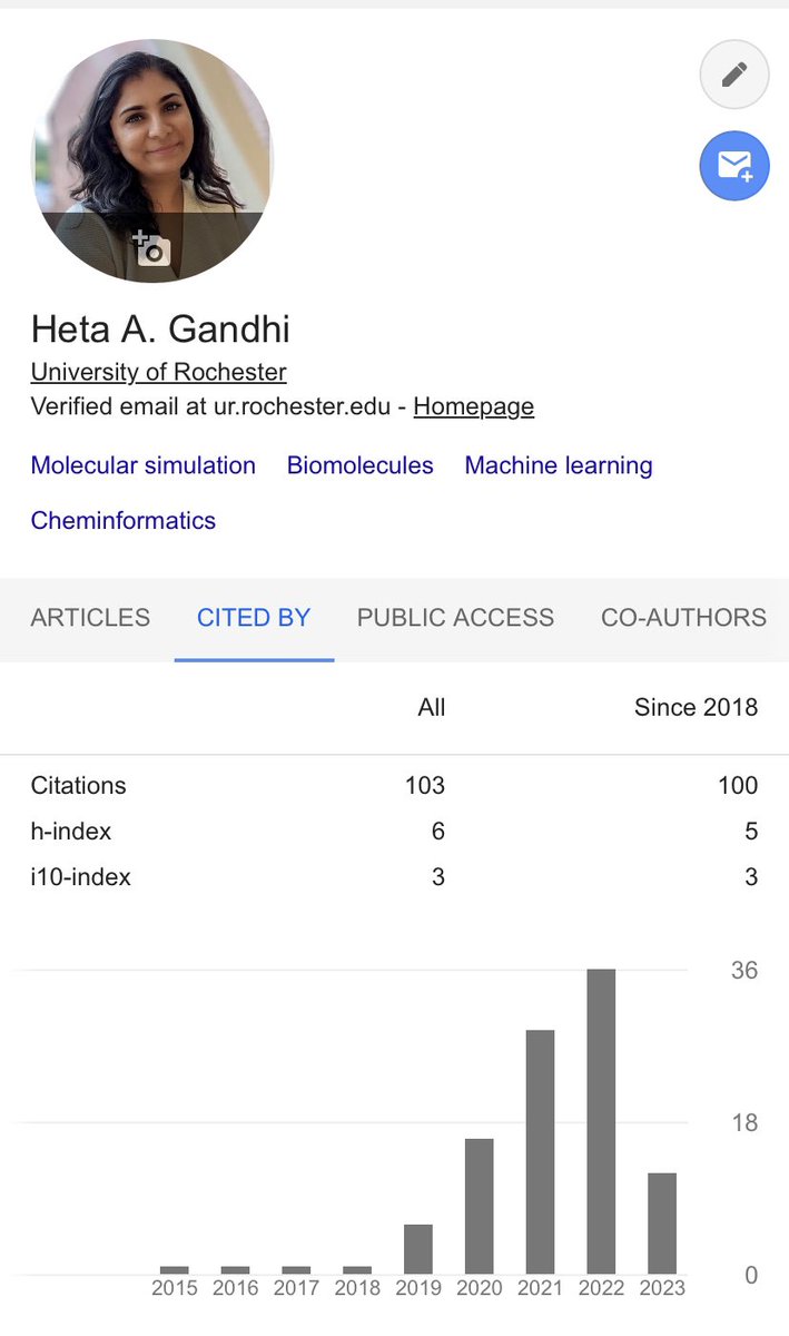 My research hit the 100 citations mark! 🥳

<a href="/AcademicChatter/">Academic Chatter™</a>