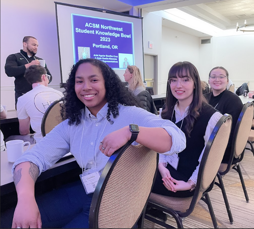plu_kinesiology's tweet photo. Last month, PLU KINS students and faculty attended the ACSM Northwest Annual Meeting in Portland. Students presented research and participated in the Student Knowledge Bowl. Way to represent #TEAMKINS 👏 https://t.co/kg548XyYkK