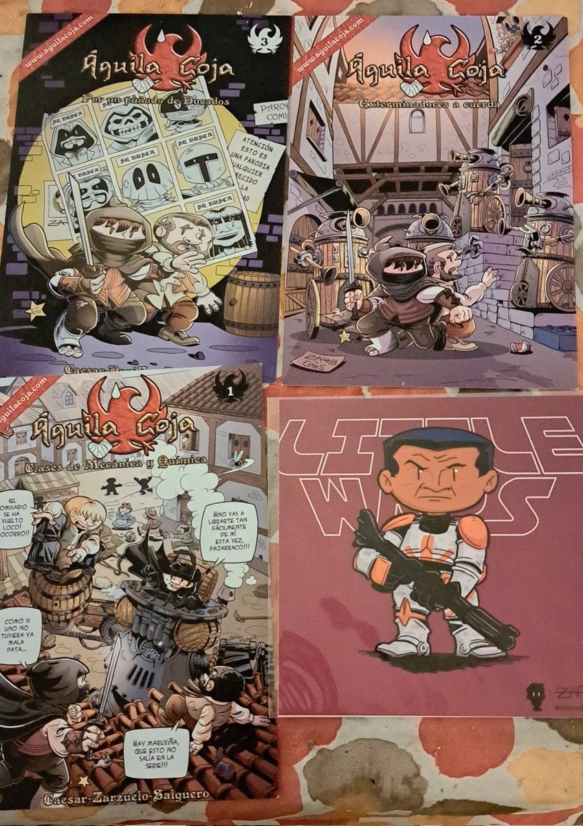 filiprim75's tweet photo. Magnífics prints rebuts de @danizarzuelo Moltes gràcies #aguilacoja #littlewars #DoctorWho #SpiderMan https://t.co/222EJ0NxQN