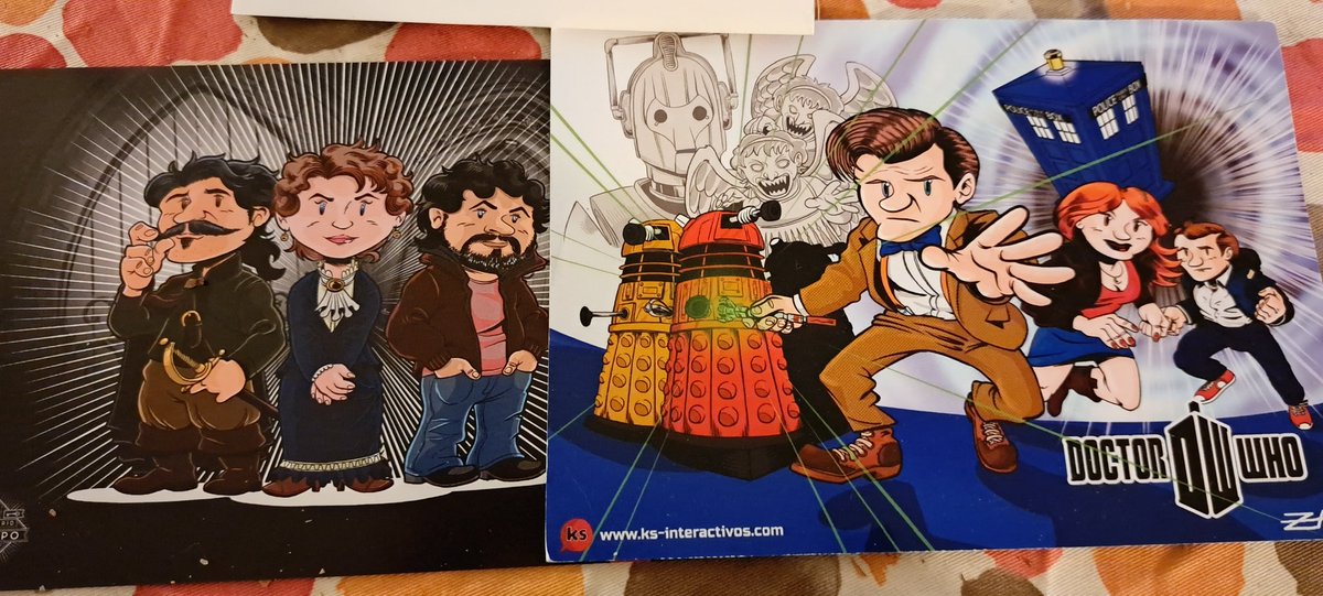 filiprim75's tweet photo. Magnífics prints rebuts de @danizarzuelo Moltes gràcies #aguilacoja #littlewars #DoctorWho #SpiderMan https://t.co/222EJ0NxQN