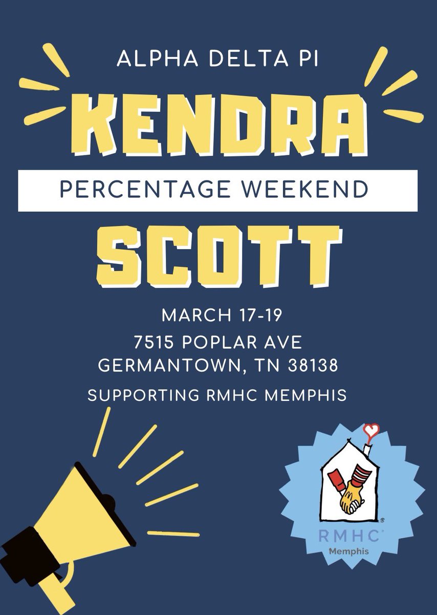Pi Hop Dinner!!! We will have door prizes: a yeti cooler, kendra scott jewelry pieces, and a 16 count box of macrons from 17 Berkshire! Click the link below! We will be drawing the winner on the 20th @ 6:00pm on our instagram live! 
adpi.crowdchange.co/30869/page/460…