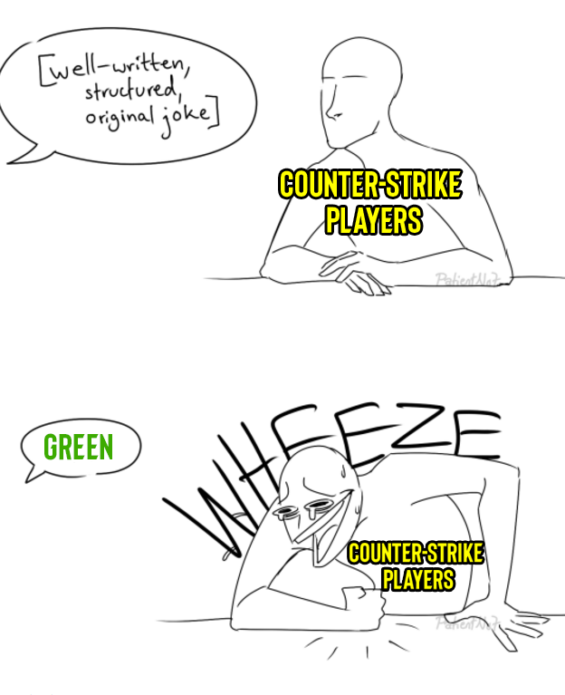 ESLCS's tweet photo. what's your problem? 🟢 https://t.co/Z4eKQbOGFg