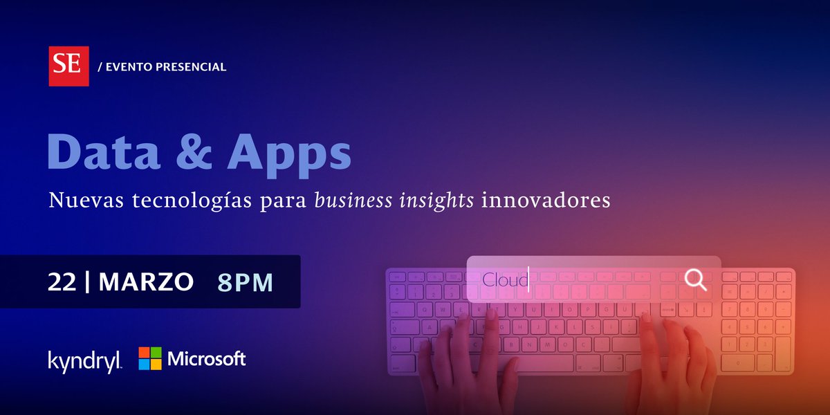 SEMANAeconomica's tweet photo. #EventoSE Conoce cómo la inteligencia artificial, el IoT y la nube ya revolucionan los entornos de trabajo de las empresas peruanas.
👉 Capacidad limitada y acceso solo con invitación.
📅 22 de marzo | 🕗 8:00 p.m.
✅ Con el respaldo y la experiencia de @Kyndryl y @MSFTPeru https://t.co/3fD1hvaRvo