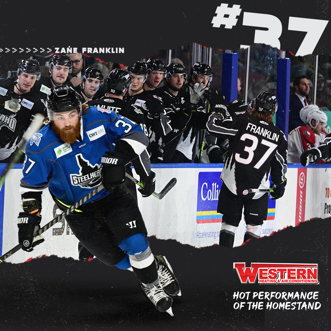 With two goals and a tempo-changing tilt, it's no surprise this past week's Hot Performer of the Homestand is #37 Zane Franklin! 🔥

Way to go <a href="/zaner19/">Zane Franklin</a>!