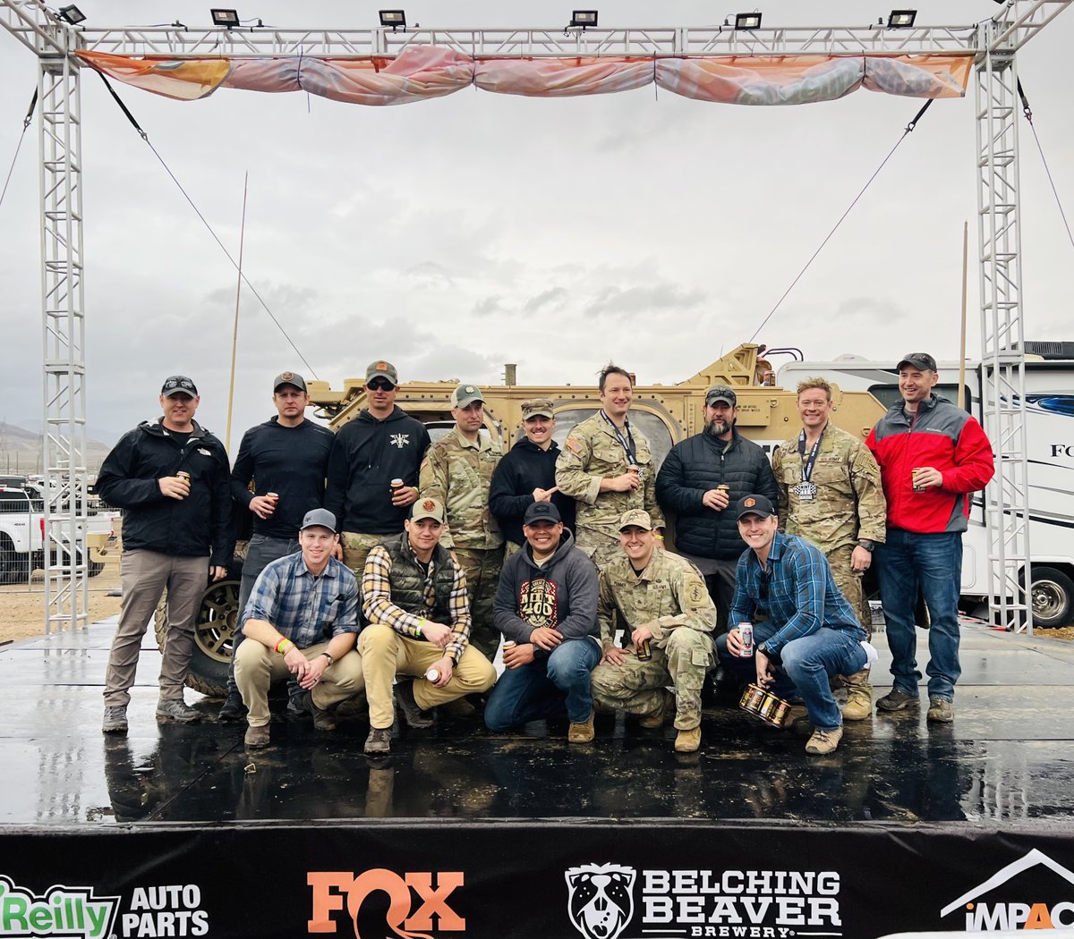 Congratulations to the Green Berets of 5th Special Forces Group (A) who clinched the 1st place prize at this year's #Mint400 race in a Flyer 72 Ground Mobility Vehicle 1.1! #DrivenToExceed