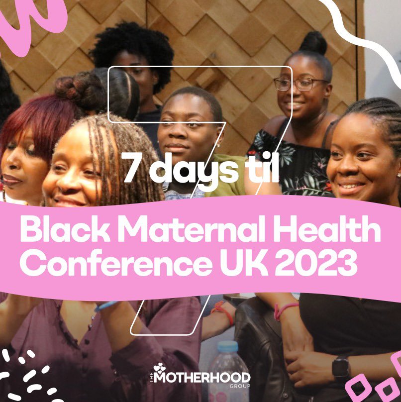 The Motherhood Group (@motherhoodgroup) on Twitter photo We're just one week away from Black Maternal Health Conference UK and we can hardly contain our excitement!
Join us for this interactive event, where we'll be rebuilding trust between our communities and service providers, and so much more ✨
themotherhoodgroup.org/bmhcuk/ We're just one week away from Black Maternal Health Conference UK and we can hardly contain our excitement!
Join us for this interactive event, where we'll be rebuilding trust between our communities and service providers, and so much more ✨
themotherhoodgroup.org/bmhcuk/