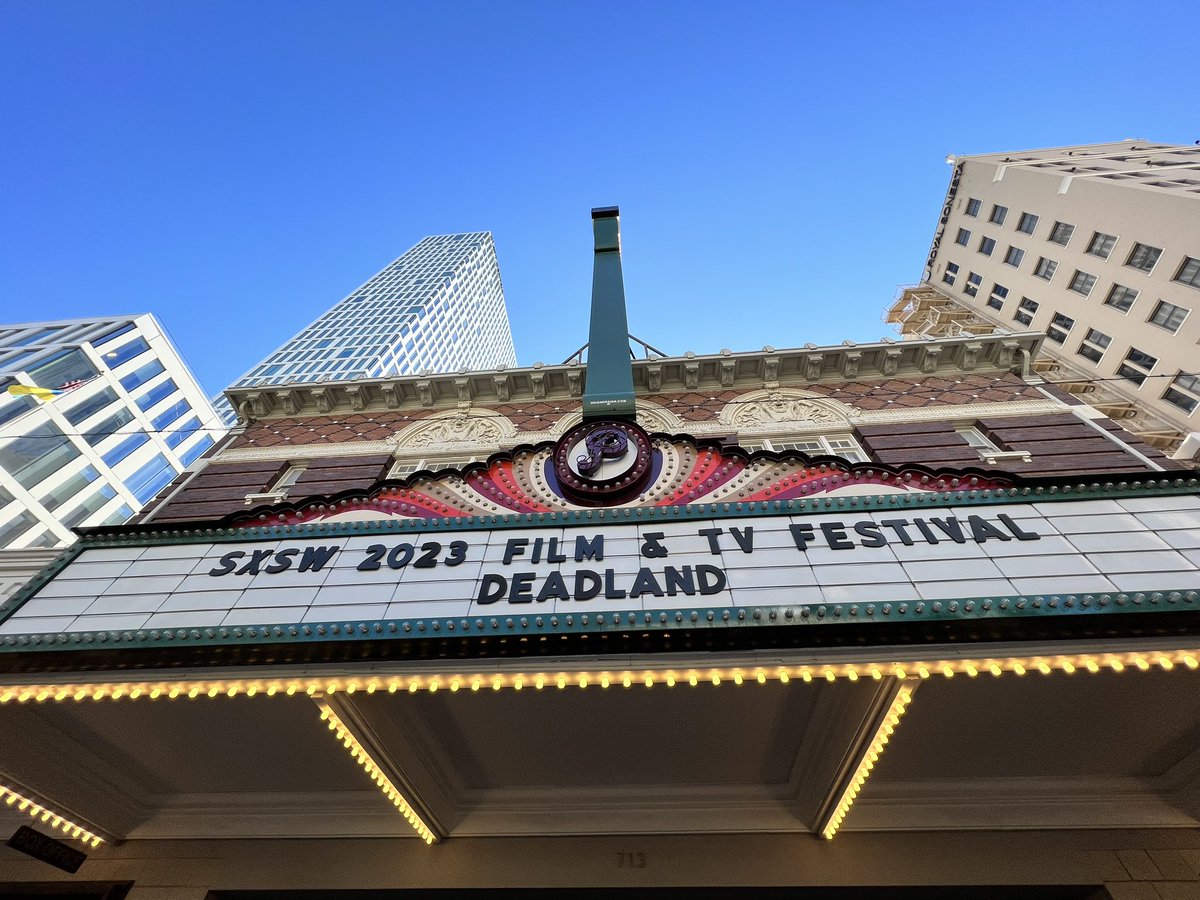 Packed house at <a href="/sxsw/">SXSW</a> for the premiere of DEADLAND, directed by the talented Lance Larson. Great supernatural crime thriller set in the badlands of far West Texas. See it if you get the chance. #SXSW23 #deadlandmovie