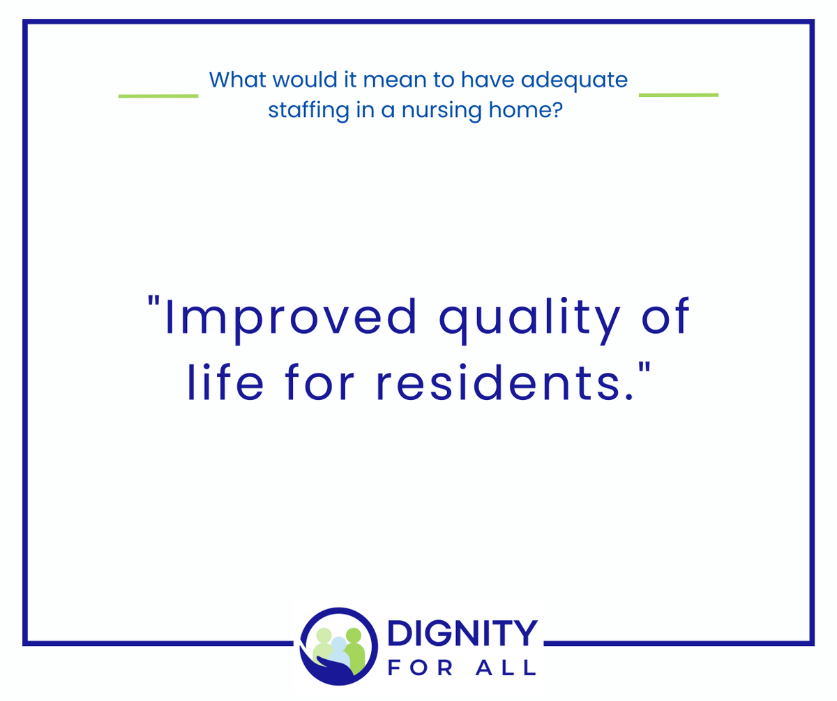 What it would mean to have adequate staffing in a nursing home theconsumervoice.org/events/dignity…