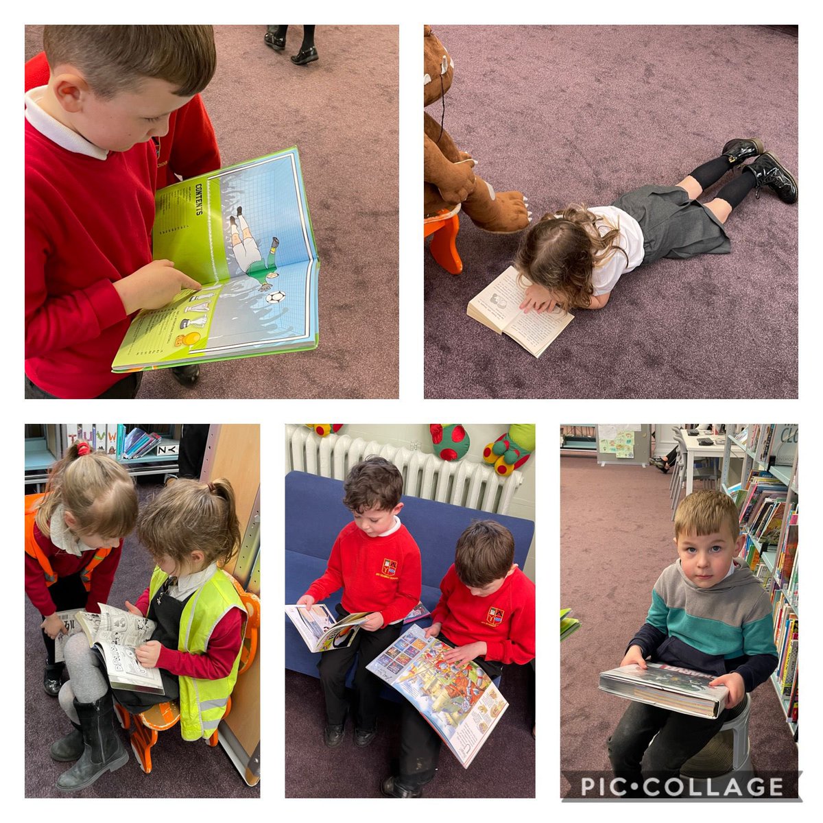 AyrGrammar's tweet photo. P2/3 had a wonderful afternoon at Carnegie Library ๐
#welovereading #salibraries https://t.co/HuPR49zsKW